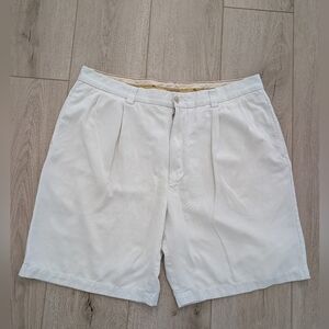 JTommy Bahama Light Khaki Flat Front Men's Shorts
